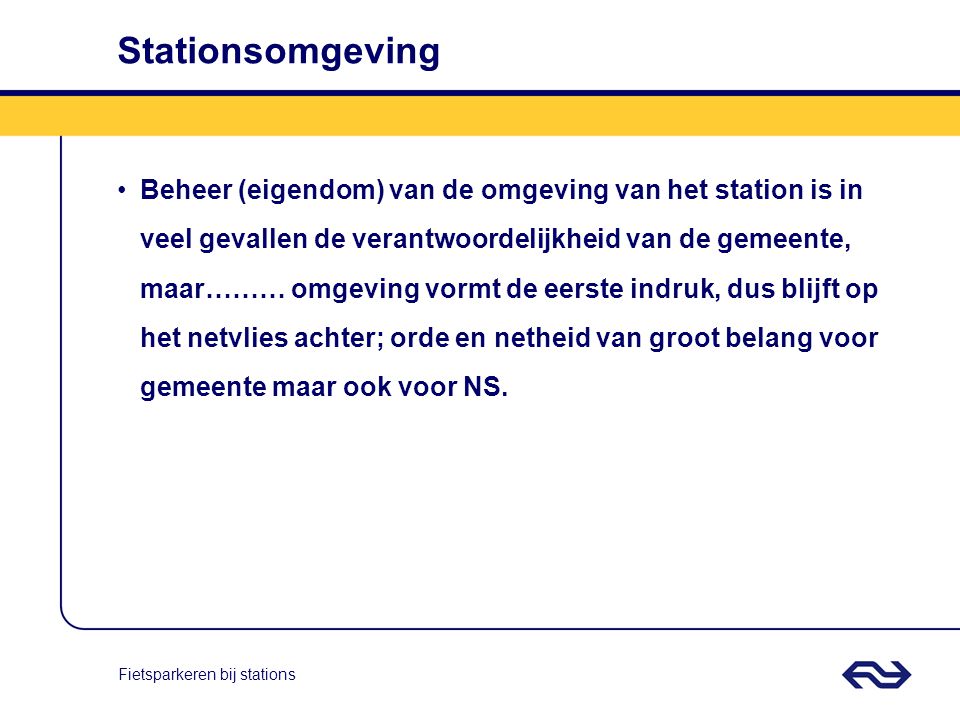 Stationsomgeving