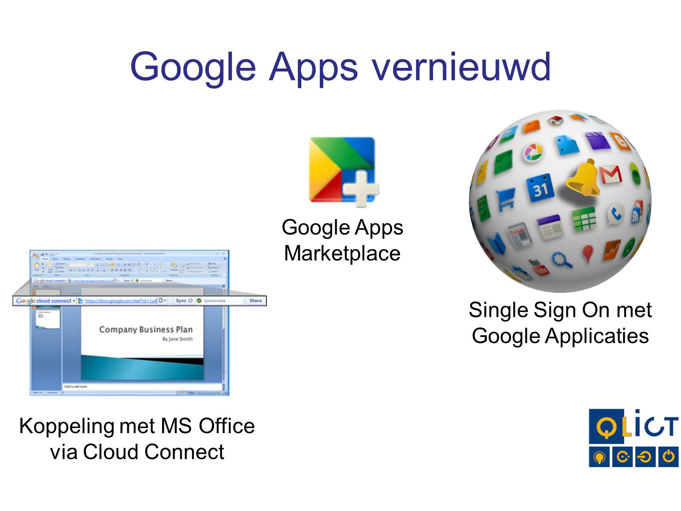 Google Apps vernieuwd Google Apps Marketplace