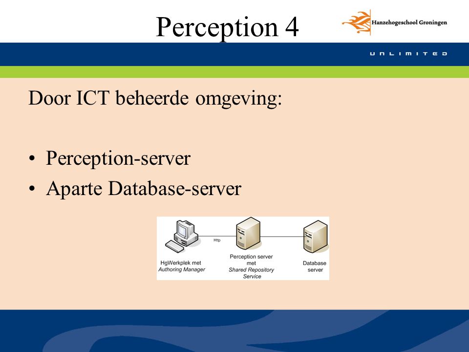 Perception 4 Door ICT beheerde omgeving: Perception-server