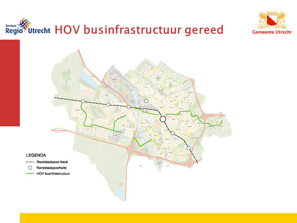 HOV businfrastructuur gereed