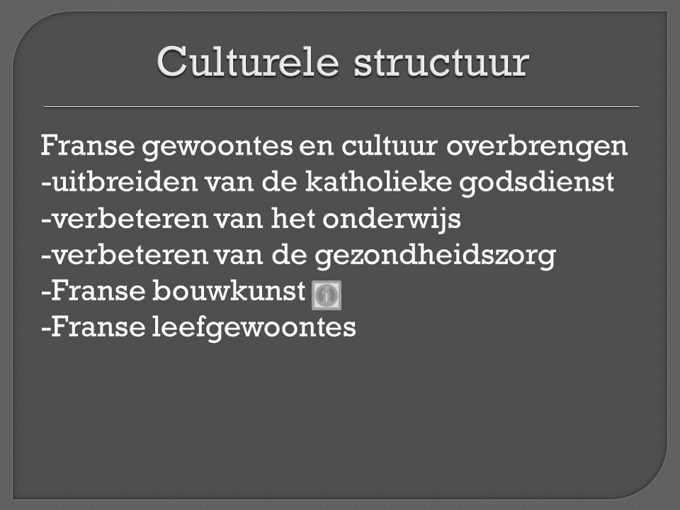 Culturele structuur