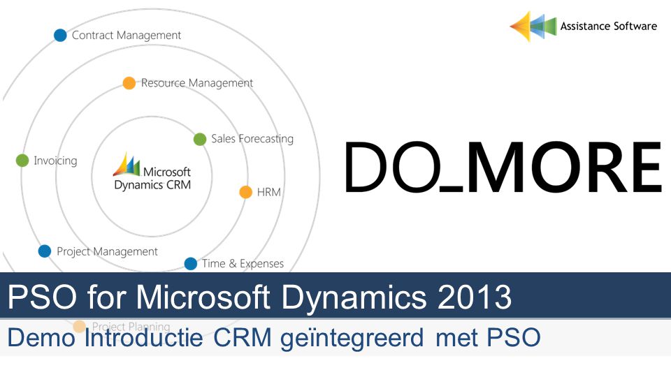 PSO for Microsoft Dynamics 2013