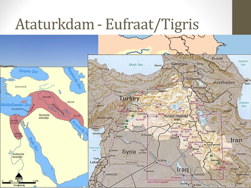 Ataturkdam - Eufraat/Tigris
