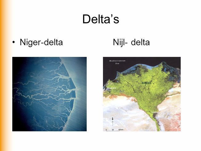 Delta’s Niger-delta Nijl- delta