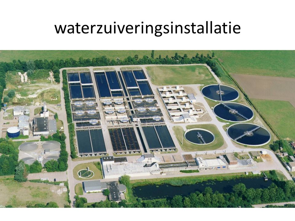 waterzuiveringsinstallatie