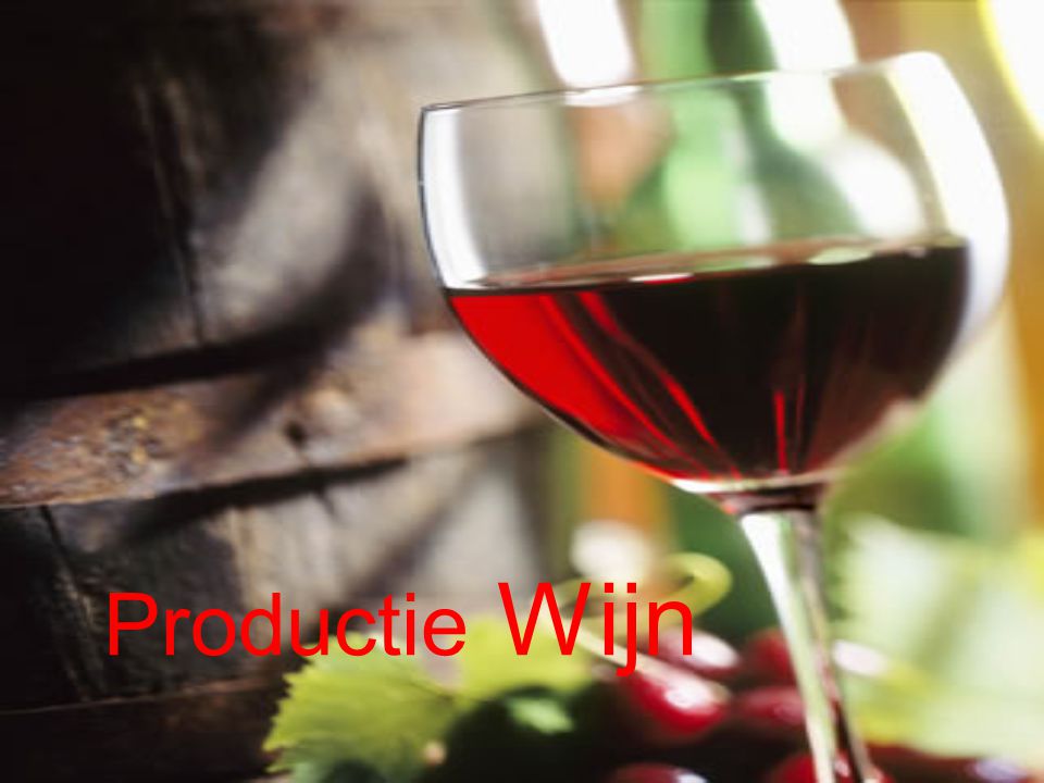 Productie Wijn