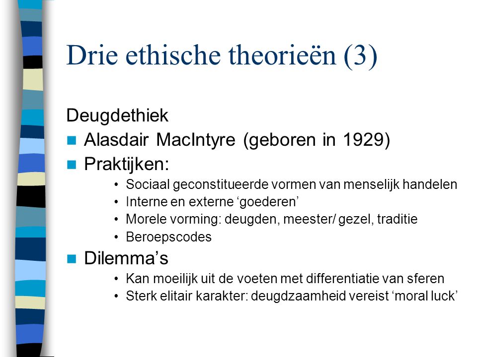 Drie ethische theorieën (3)
