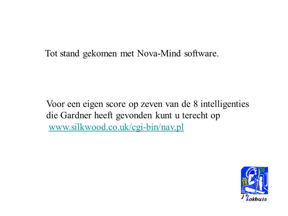 Tot stand gekomen met Nova-Mind software.