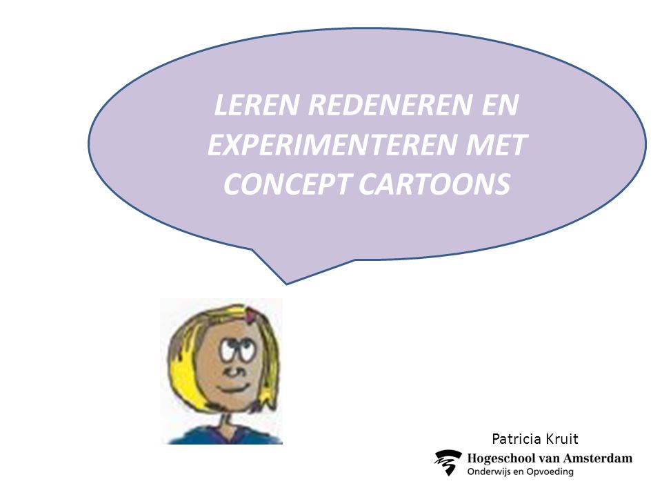 Leren redeneren en experimenteren met concept cartoons