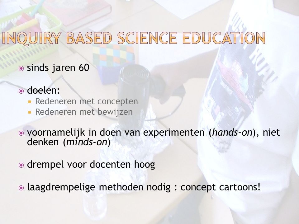 Inquiry Based Science Education