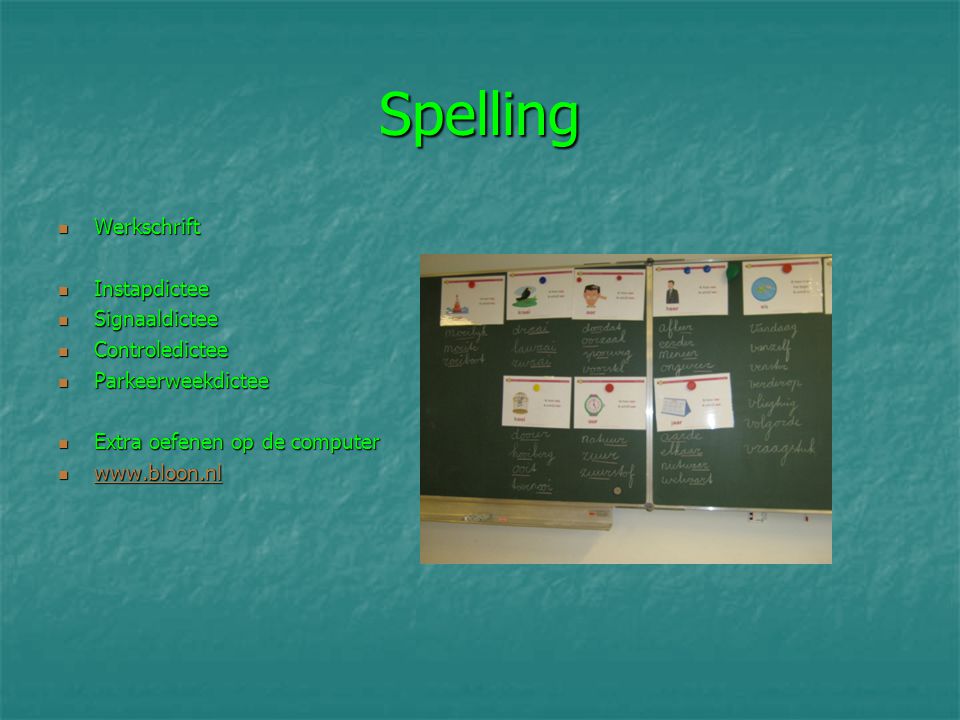 Spelling Werkschrift Instapdictee Signaaldictee Controledictee