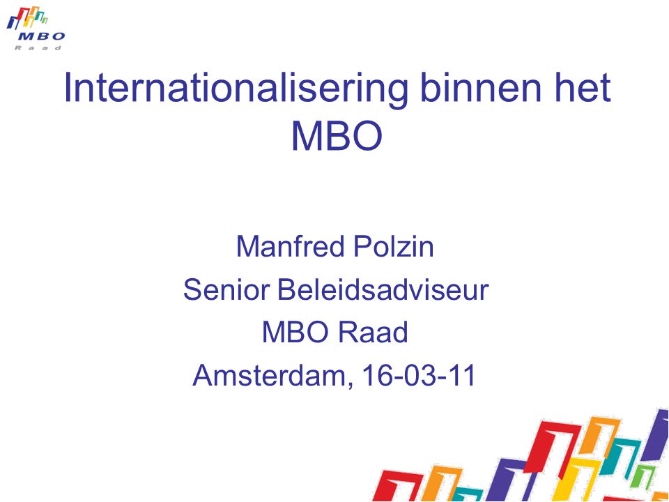 Internationalisering binnen het MBO