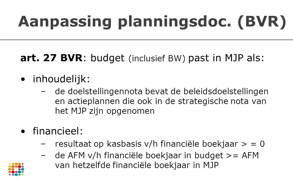 Aanpassing planningsdoc. (BVR)