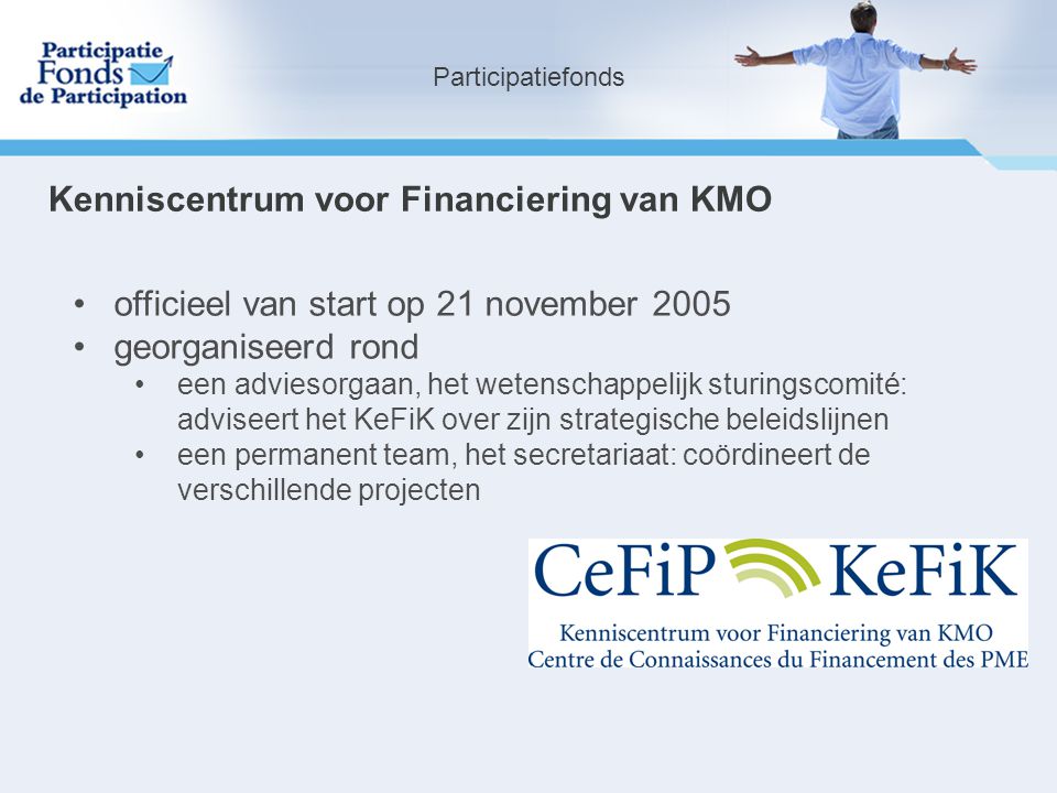Kenniscentrum voor Financiering van KMO