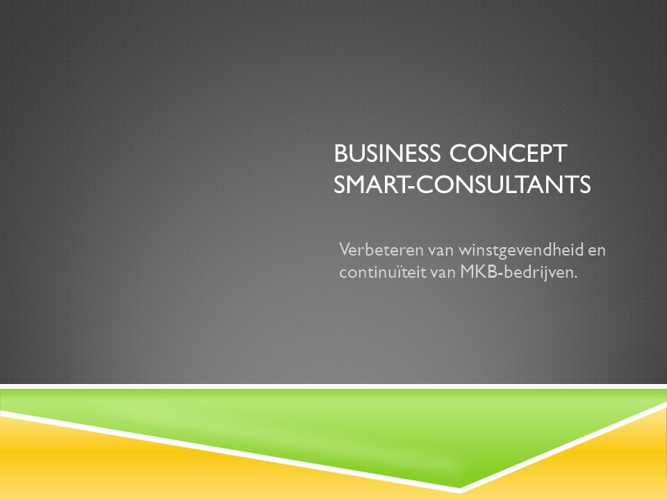 Business concept SMART-consultants