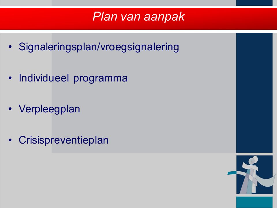 Plan van aanpak Signaleringsplan/vroegsignalering