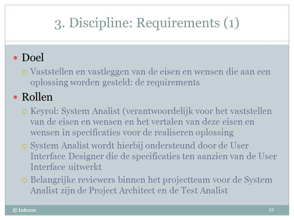 3. Discipline: Requirements (1)