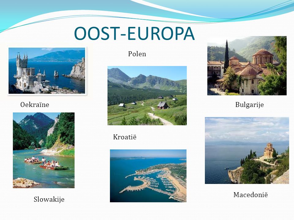 OOST-EUROPA Polen Oekraïne Bulgarije Kroatië Macedonië Slowakije