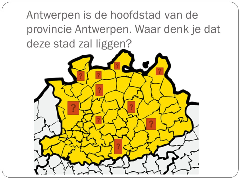 Antwerpen is de hoofdstad van de provincie Antwerpen