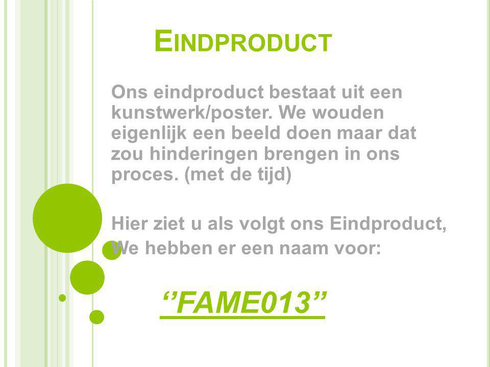 Eindproduct