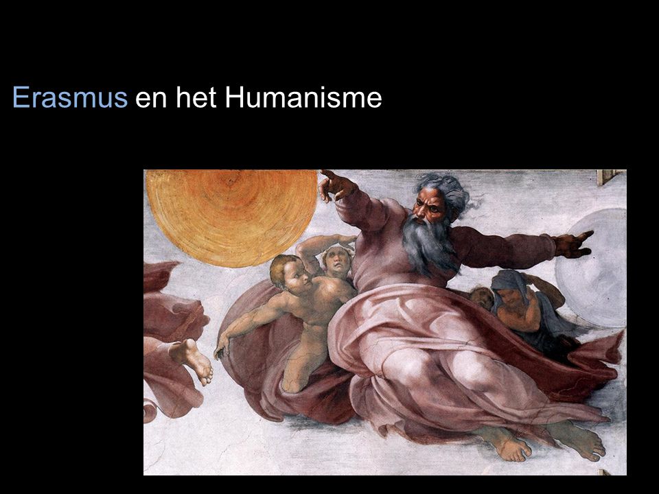 Erasmus en het Humanisme