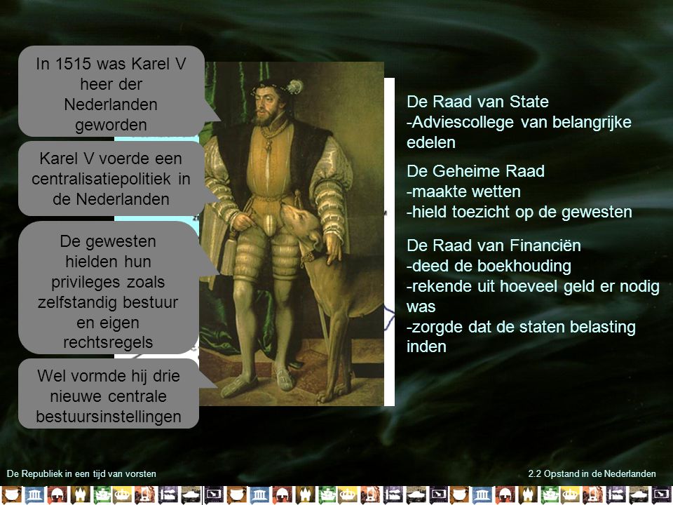 In 1515 was Karel V heer der Nederlanden geworden