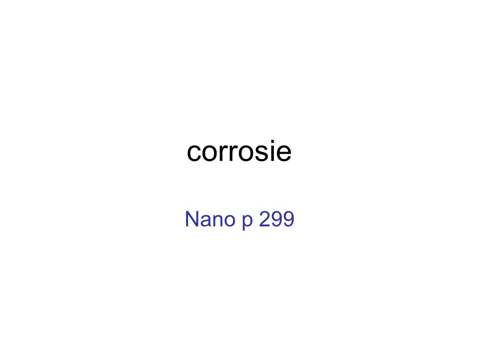 corrosie Nano p 299