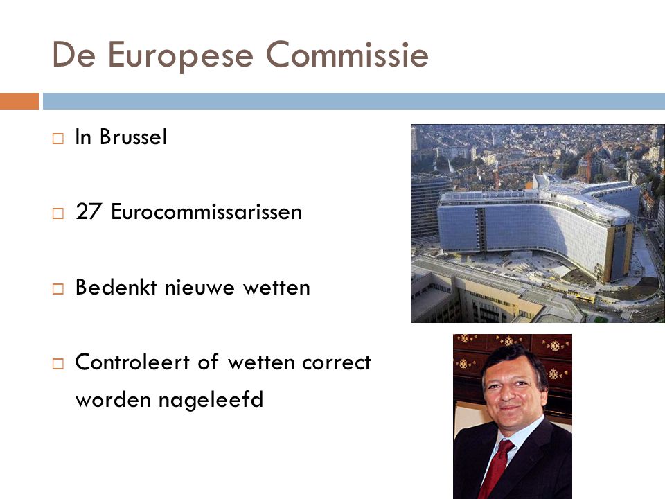 De Europese Commissie In Brussel 27 Eurocommissarissen