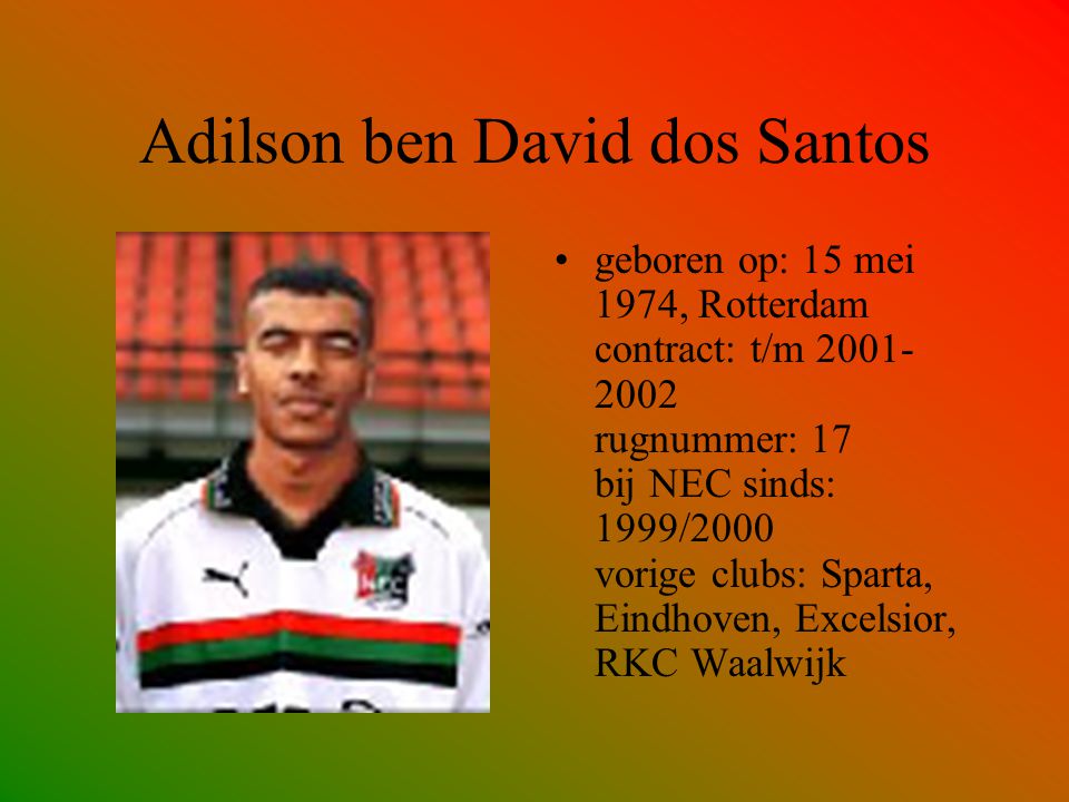 Adilson ben David dos Santos