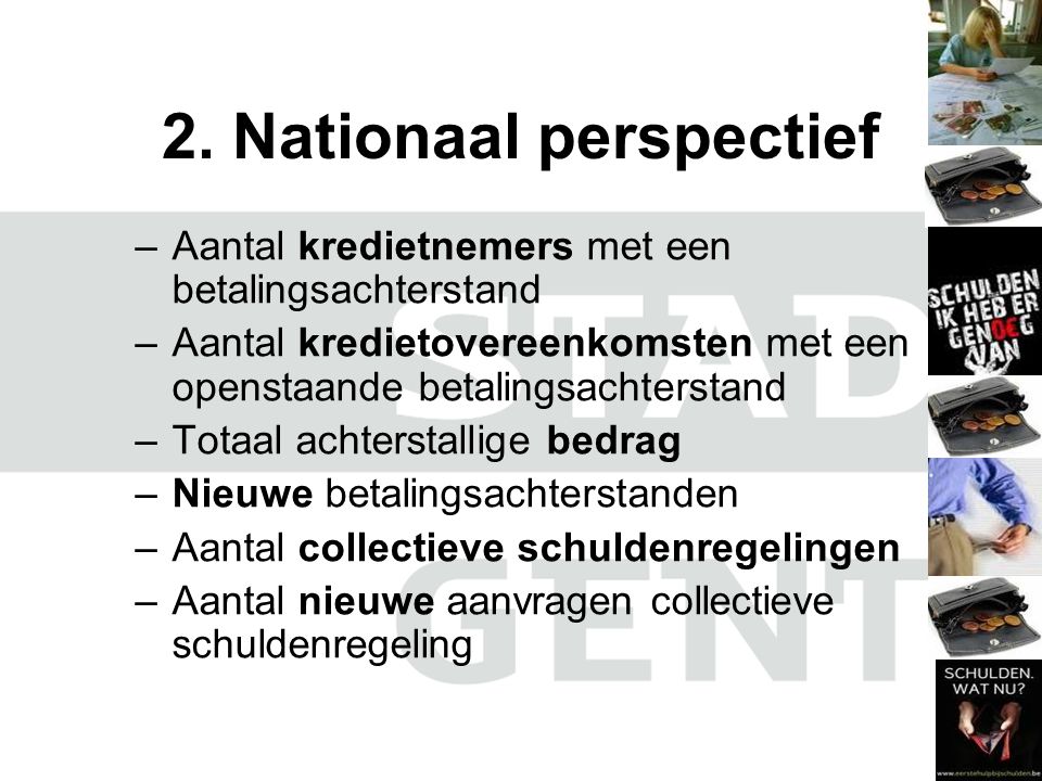 2. Nationaal perspectief
