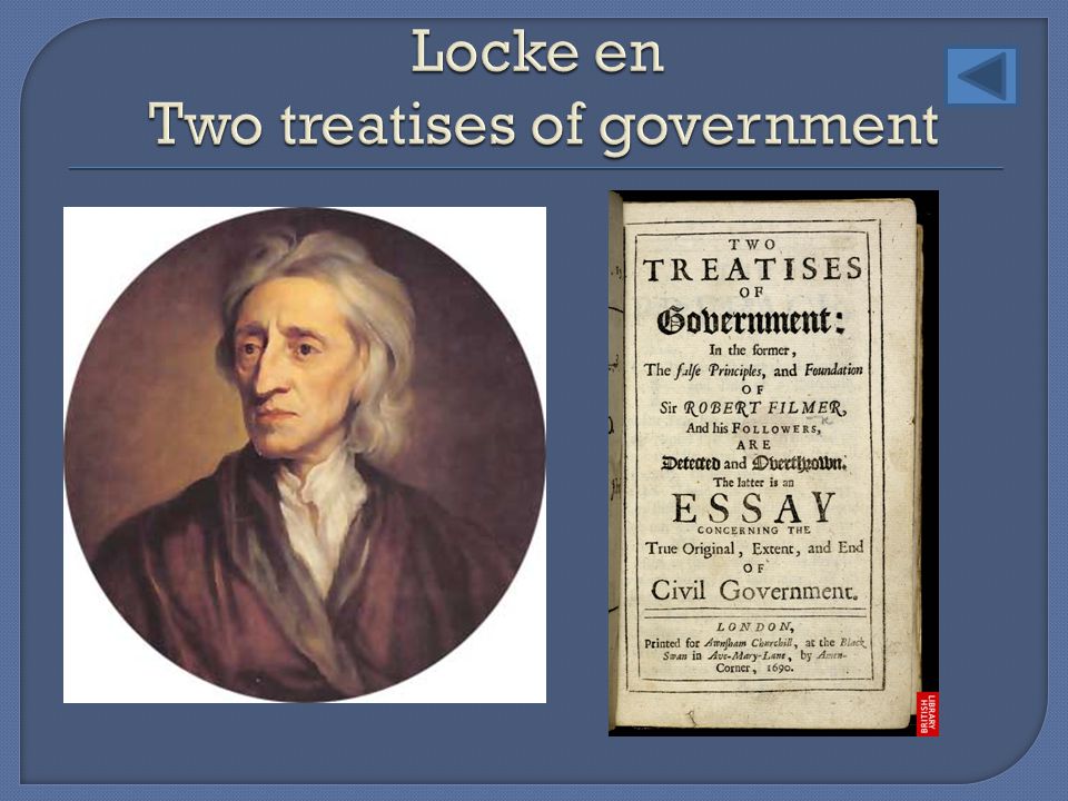 Locke en Two treatises of government