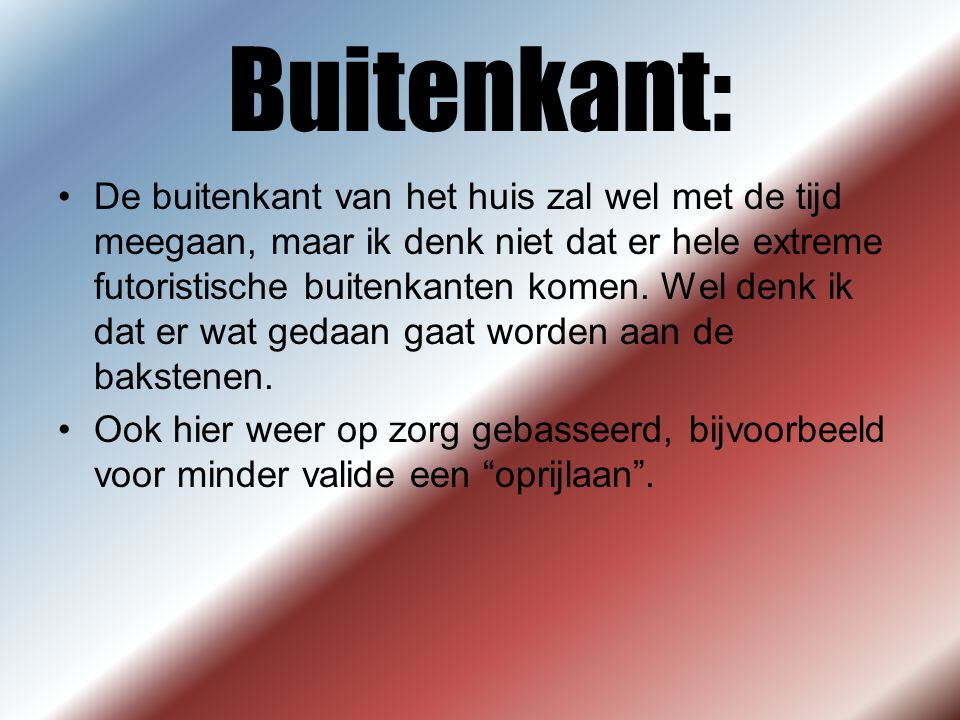 Buitenkant: