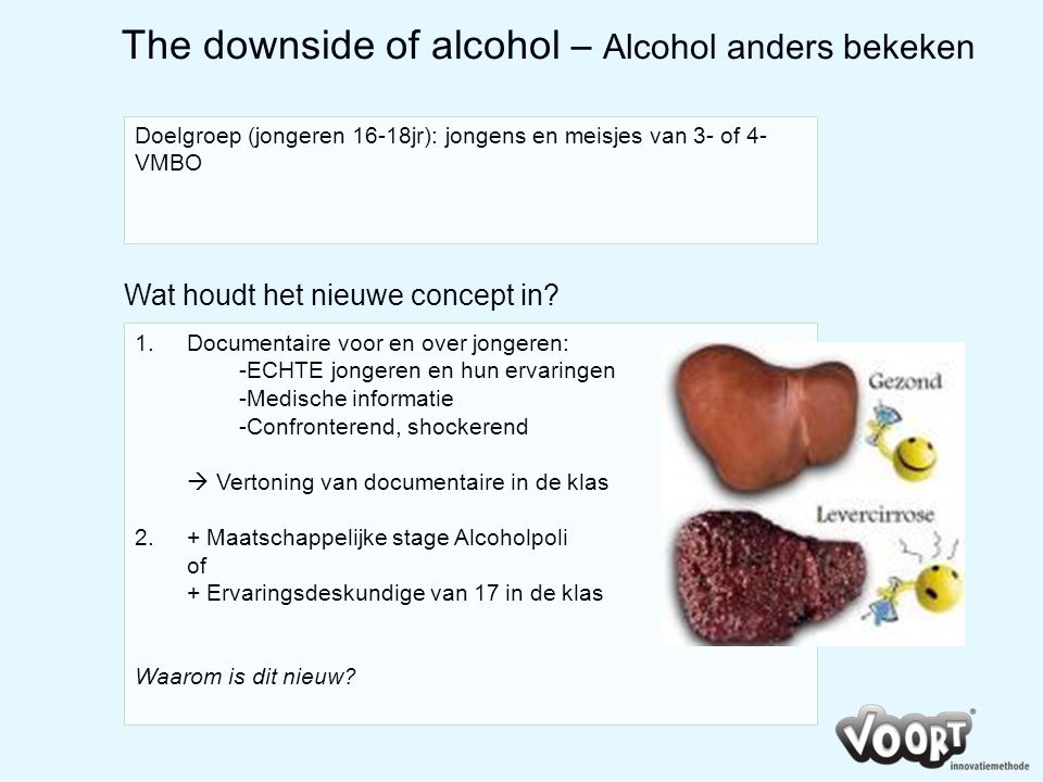The downside of alcohol – Alcohol anders bekeken