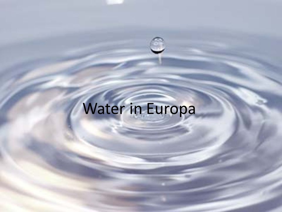 Water in Europa