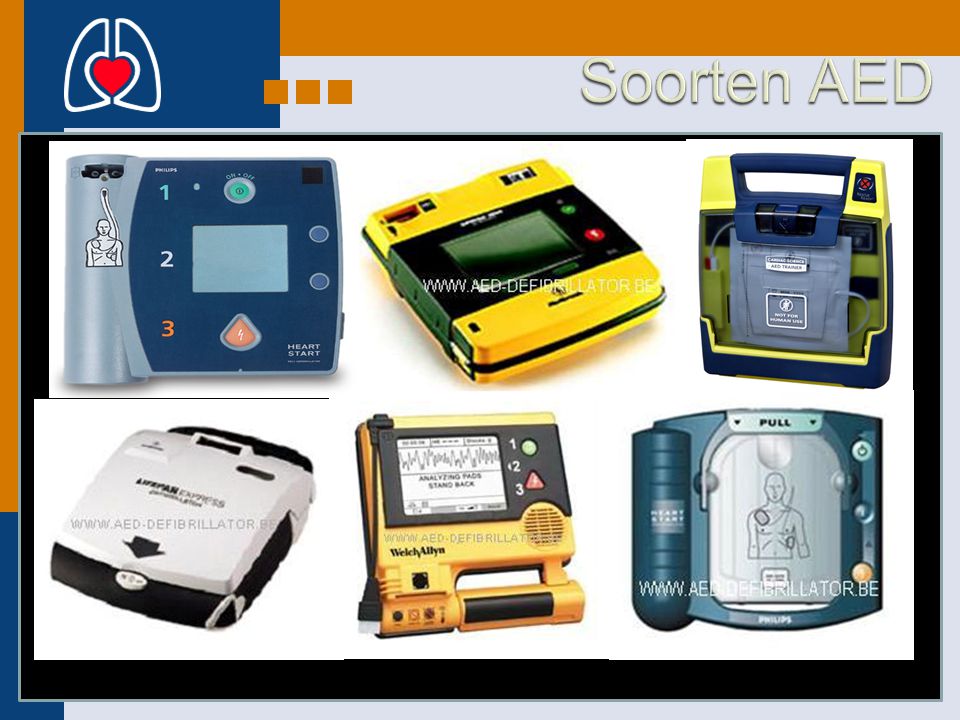 Soorten AED