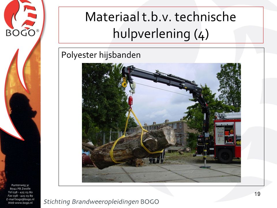 Materiaal t.b.v. technische hulpverlening (4)