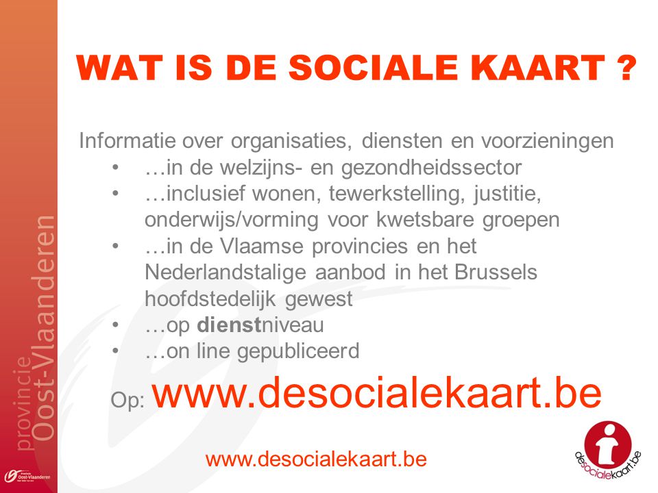 Wat Is Een Sociale Kaart | Kaart