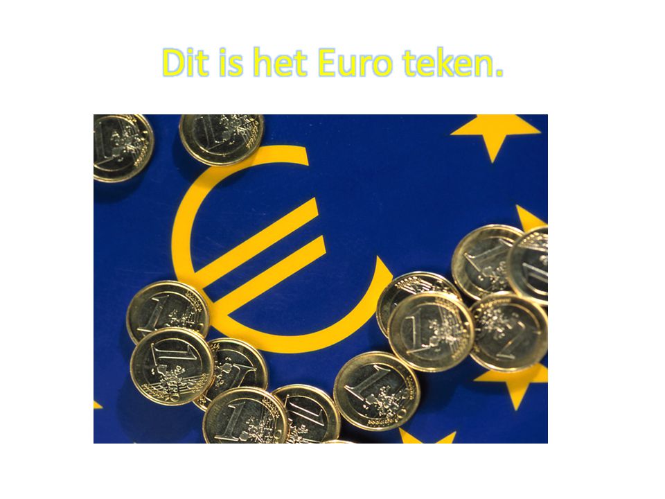 Dit is het Euro teken.