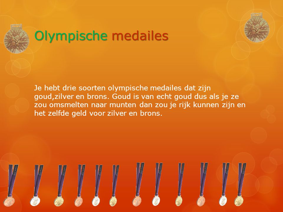 Olympische medailes