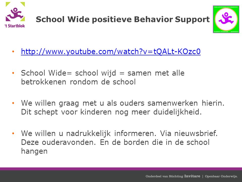 School Wide positieve Behavior Support