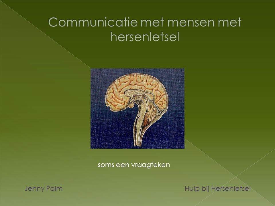 Communicatie met mensen met hersenletsel
