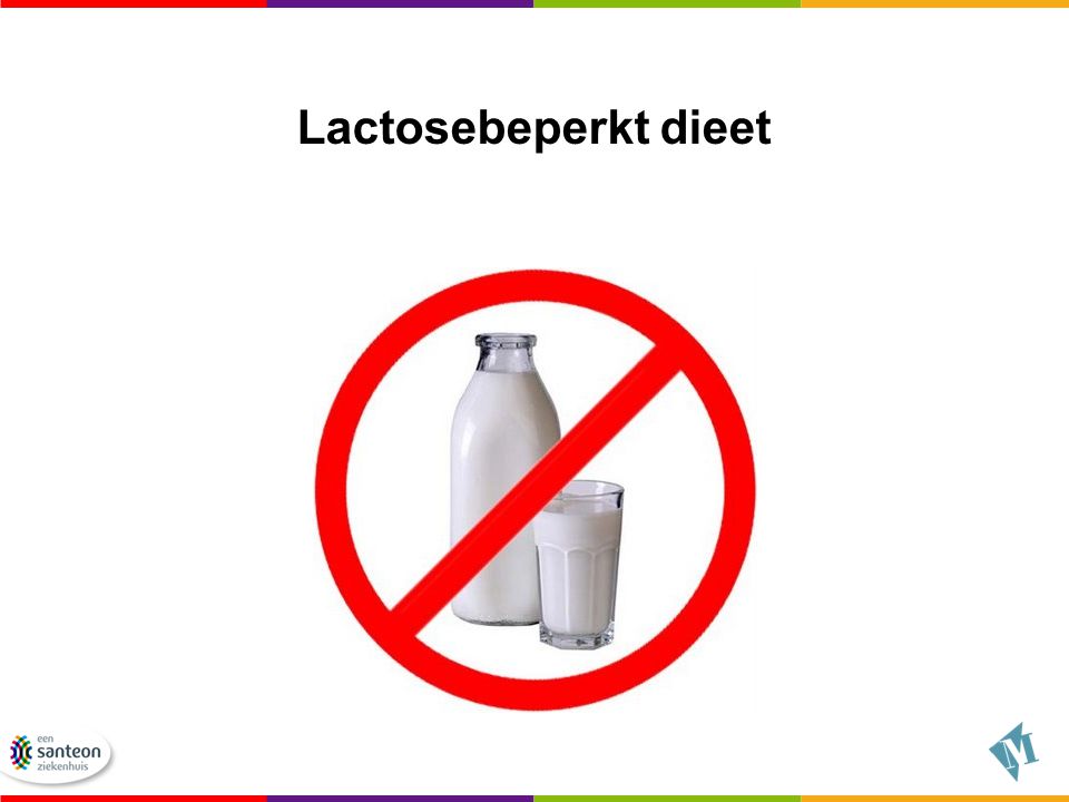 Lactosebeperkt dieet