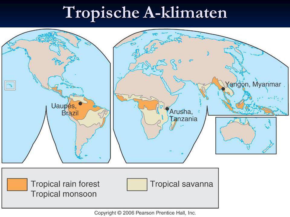 Tropische A-klimaten