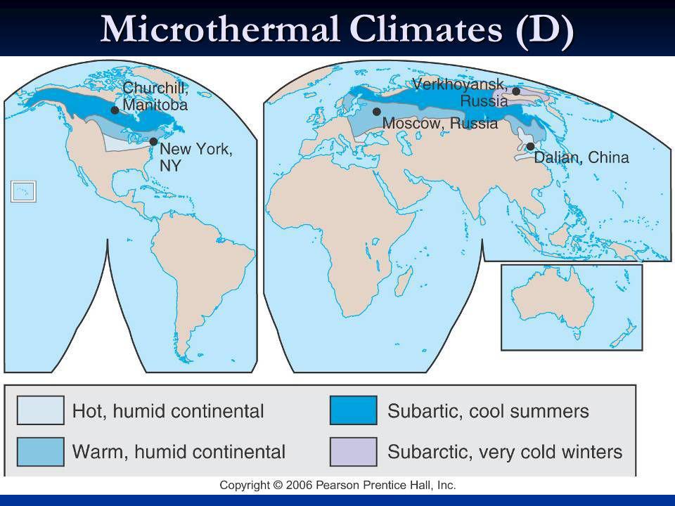 Microthermal Climates (D)