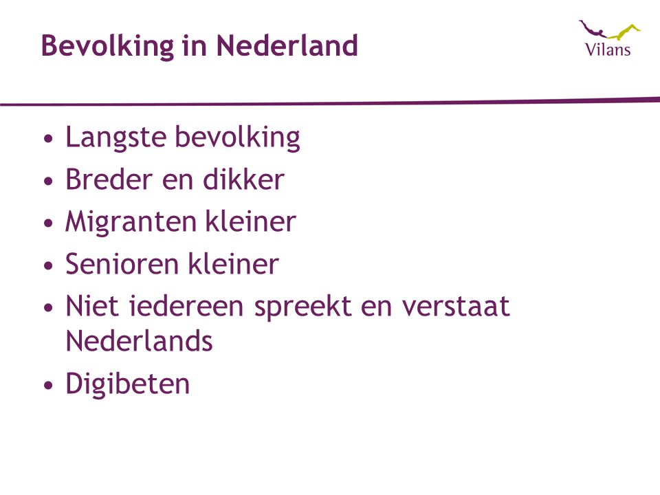 Bevolking in Nederland