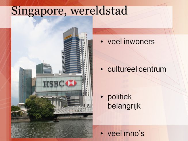 Singapore, wereldstad veel inwoners cultureel centrum