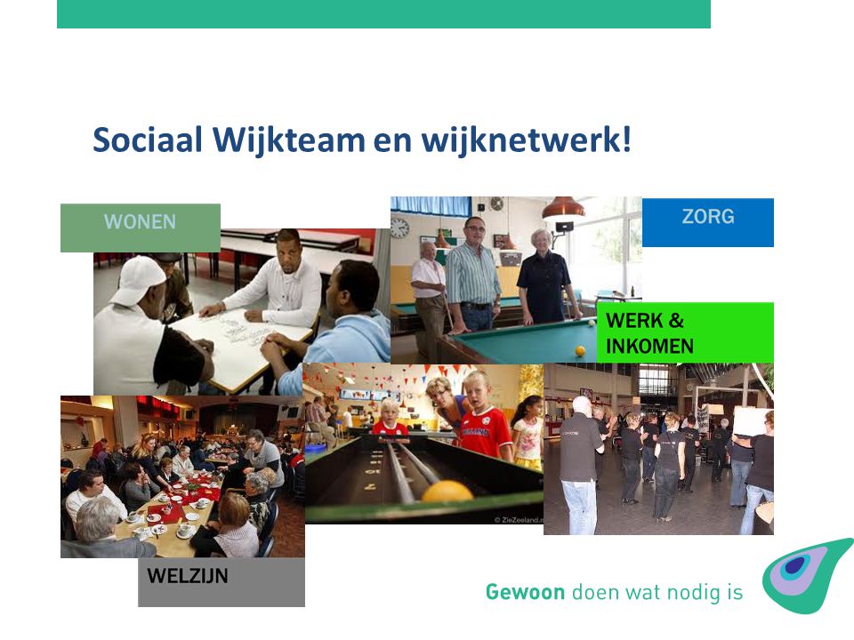 Sociaal Wijkteam en wijknetwerk!