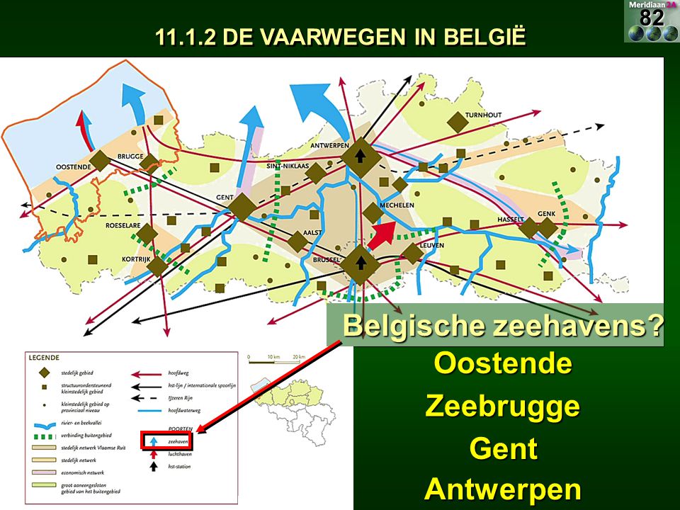 Belgische zeehavens Oostende Zeebrugge Gent Antwerpen