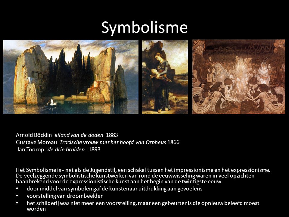 Symbolisme Arnold Böcklin eiland van de doden 1883