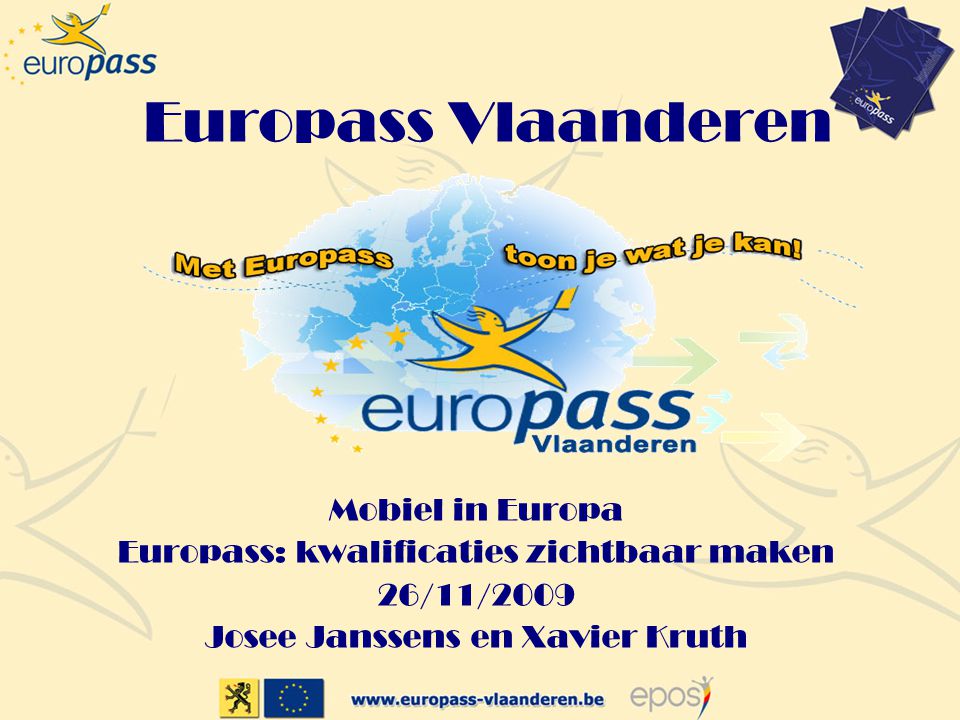 Europass Vlaanderen Mobiel in Europa
